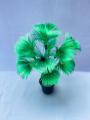 1pc Artificial Plants Green  Tree Pot Plants  For Home Decoration Craft Plant DecorativeArtificial  Green Flowers. 
