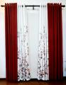 Door/ Window or Door Window Curtain- Eyelet Pattern- Four pieces in one set. 