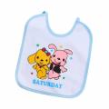 7PCS Baby Kid Bib Waterproof Cotton Lunch Neck Wear Saliva Towel Handkerchief Bibs for 7 Days. 