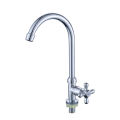 Kitchen Sink Tap Easy to operate Deck Mounted Long Neck Swan Neck Sink Tap. 