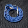 FENGRU Rouge 8 Strand 152 Core Braided OFC Silver Plated Earphone Upgrade Cable MMCX 2Pin 0.78 Headphone Wire for Zero Timeless. 