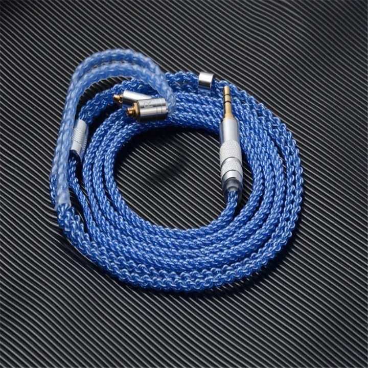 FENGRU%20Rouge%208%20Strand%20152%20Core%20Braided%20OFC%20Silver%20Plated%20Earphone%20Upgrade%20Cable%20MMCX%202Pin%200.78%20Headphone%20Wire%20for%20Zero%20Timeless%20-%20Image%202