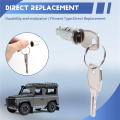 Car Door Lock Barrel Set with Keys Car Door Locking System Accessories Mtc6504 for 90 110 130. 