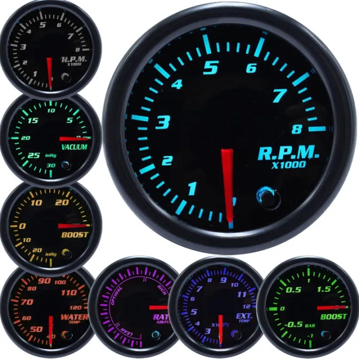 %E3%80%90Gauge%20Holder%E3%80%91%207%20Color%202"%2052mm%20Tacometro%20RPM%20LED%20Car%20Auto%20Tachometer%20Gauge%20Gauge%20Car%20Meter%20Pointer%20Universal%20for%20Gasoline%20Motor%20-%20Image%204