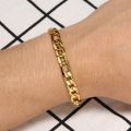 Gold plated bracelet gold for women and men. 