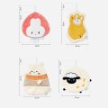 ECHIDNA Hanging Wipe Towel Thickened Kid Handkerchief Bathroom Towel. 