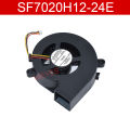 【UrbanNomad】Original For SF7020H12 DC 12V 250MA 3-Pin 70mm 70x60x20mm Server Blower Cooling fan. 