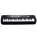 37 Key Small Electronic Keyboard Piano Musical Toy Mic Records for Children 3737 - Black. 