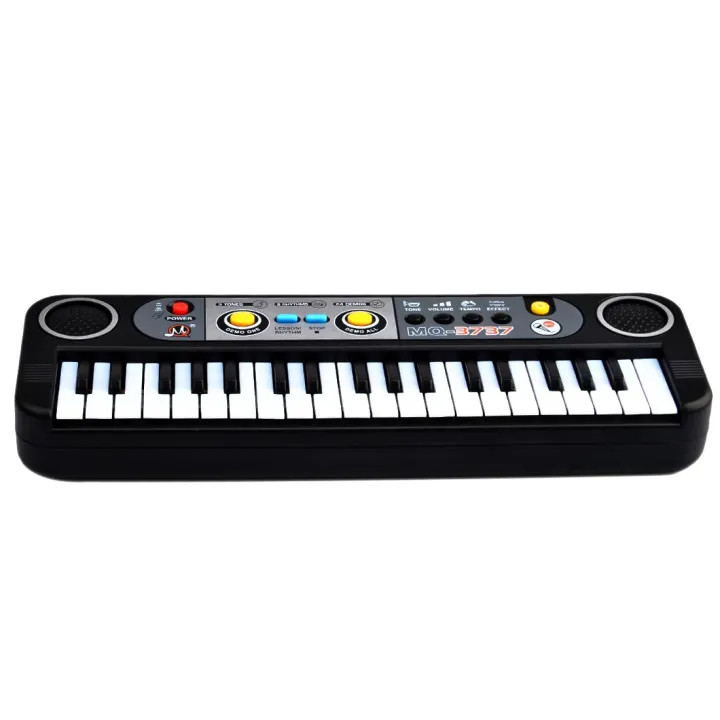 37%20Key%20Small%20Electronic%20Keyboard%20Piano%20Musical%20Toy%20Mic%20Records%20for%20Children%203737%20-%20Black%20-%20Image%203