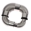 Windproof Cap Stainless Steel 90Degree Elbow Chimney Liner Bend 90° Pipe XUANTING. 