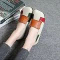 【ZOSR】jxLoafers Women Mules Leather Shoes Casual Flat Shoes Mary Jane Vintage Korean Shoes For Women Slippers INS New3/8. 