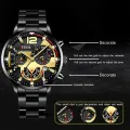 【Miga Plaza】Luxury Fashion Mens Watches Stainless Steel Quartz Wristwatch Calendar Luminous Clock Men Business Casual Watch Reloj Hombre. 