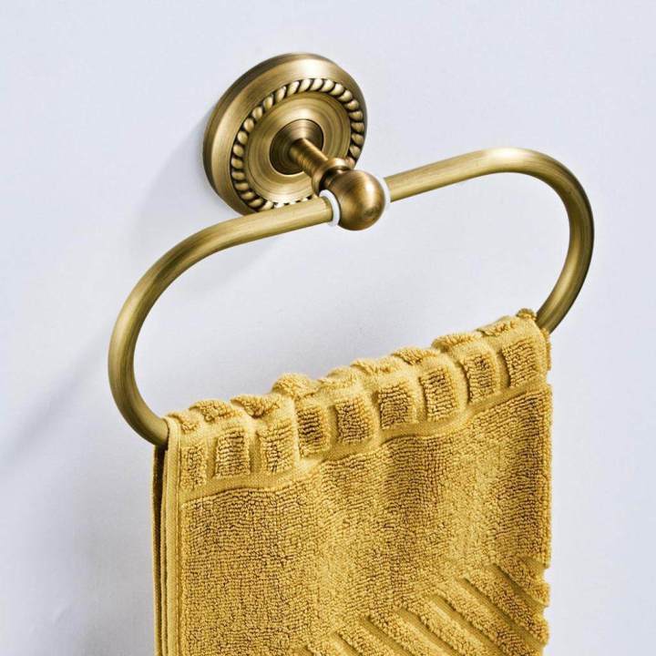 Brass%20Towel%20Ring%20Hand%20Rack%20Wall%20Mounted%20Bathroom%20Towel%20Rack%20White%20-%20Image%208