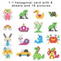 Children's 3D 5mm DIY water magic beads puzzle 79168 beads Aqua water beads Templates Tray Clip toys. 