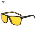 LouisWill Fashion Men’s Sunglasses Classic Sunglasses Square Sunglasses UV400 Polarized Sunglasses Eyewear Ultra Light Elastic Leg Anti Glare Glasses Outdoor Sports Driving Sunglasses. 