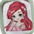 5 Pcs Embroidery Hoop Rectangle Embroidery Frame Cross Stitch Hoop Sewing Tool for Art Craft Handy Sewing,with Needles. 