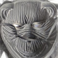 Black Scary Gorilla Monkey Face Mask with Hair Party Costumes. 