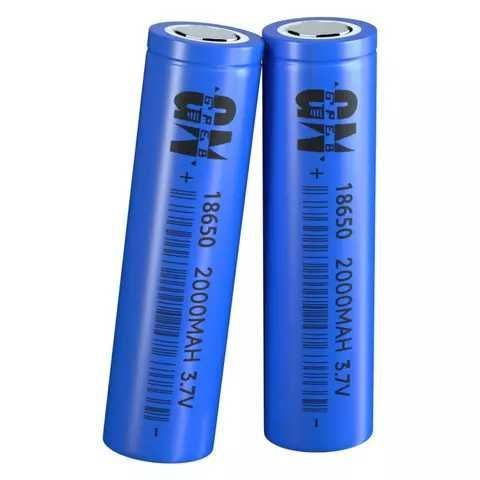 18650 Li-Lion lithium battery 3.7v 2000mah