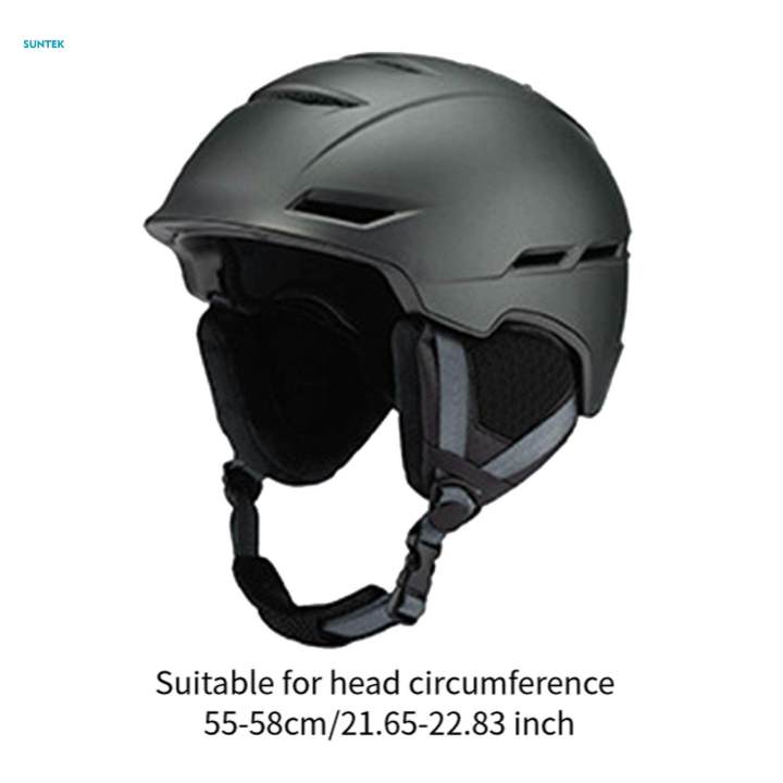 Ski%20Helmet%20Impact%20Resistant%20Winter%20Adjustable%20Fitting%20Skateboard%20Helmet%20M%20Titanium%20-%20Image%206