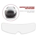 Nano Clear Rainproof Anti fog Film For Motorcycle Universal full face Helmet accessories Patch mica Lens Fog Resistant Films. 