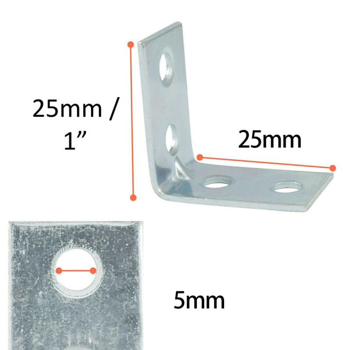 12 PCS L-Shaped Corner Bracket 90 Degree Connectors Corner Stand Right Angle Support Furniture Protector Hardware L Shape