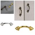 10pcs Bronze Drawer Pulls Minimalist Zinc Alloy Knobs Cabinet Pulls European Style Antique Door Handles Wardrobe. 