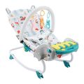 MUMMAMIA Musical Dreams Infant to Toddler2-in-1 Rocker and Stationary Seat | Compact Portable Infant Rocker with Pedal Piano |LMH695LKJ |eMALL. 