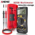 ANENG SZ08 Digital Multimeter Ultra-thin storage Professional Auto Range Voltmeter AC DC 220V Resistance Handhold Testers. 