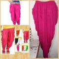 Kids butterfly shape pant (cowl pant pink color). 