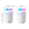 300ml Colorful Cup Humidifier USB Mute Humidification Aromatherapy Desktop Home Car Air Purifier. 