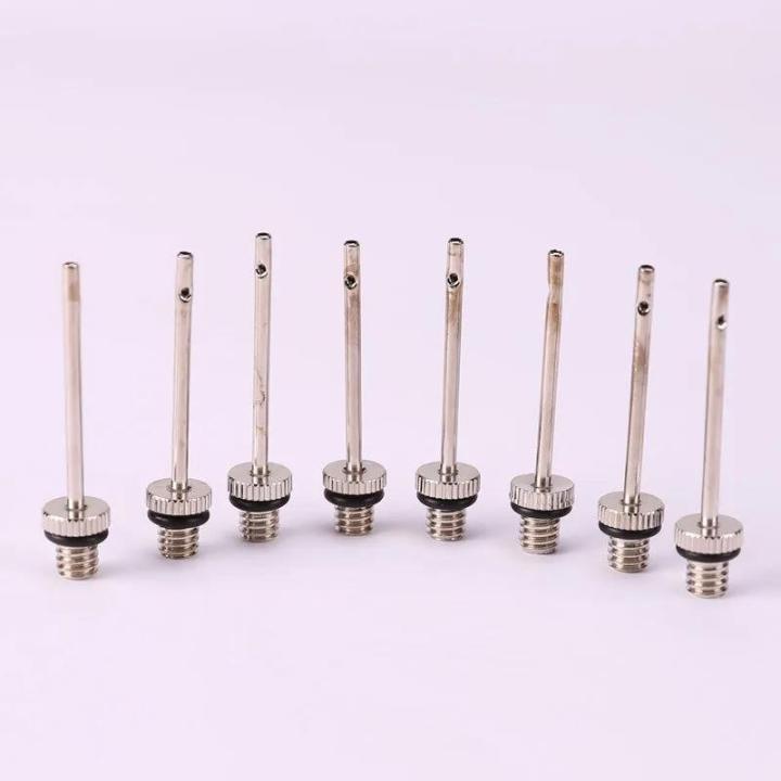 Maoxia 5Pcs Basketball Inflating Pump Needle Football Inflatable Air Valve Adaptors Nozzle Balls Air Needle Stainless Steel Pump Pins