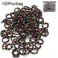 1000/100/30Pcs/set Korean Fashion Baby Hair Band Colorful Rubber Band Ponytail Hair Tie Girls Hair Accessories Headdress. 