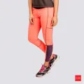 Tofo Activewear Leggings In Orange With Printed Panel. 