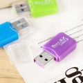 New Mini Memory Card Reader USB 2.0 Interface Micro SD TF Flash Portable Adapter High Quality For Laptop SH Mobile Converter Adapter MAOQIAN. 