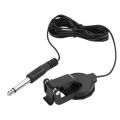 6.35mm Piezo Clip-On Mic Pickup for Guitar Violin Ukulele Professional 1.3 M. 