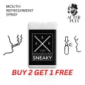 Sneaky mouth refreshment spray for Men's, Cinnamon mint refreshment 20Ml (Buy 2 Get 1 FREE). 