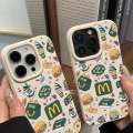 Mcdonald Green iPhone Apple Phone Case 16 Pro/16 Plus/16 Cartoon 15 Pro Max Trendy. 