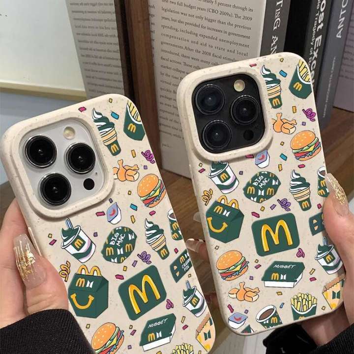 Mcdonald%20Green%20iPhone%20Apple%20Phone%20Case%2016%20Pro/16%20Plus/16%20Cartoon%2015%20Pro%20Max%20Trendy%20-%20Image%202