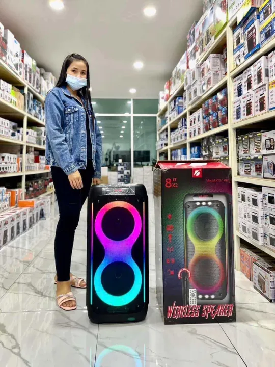 Kts-1782%20Speakers%20Dual%208%20Inch%20Party%20Speaker%20Dj%20Box%20sound%20Powered%20Speaker%20Partybox%20with%20mic%20and%20remote%20-%20Image%205