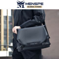 MENSPE Men's Shoulder Bag Cross Body Bag Casual Handbag Men Fashion Shoulder Bag Oxford Fabric Splicing Design Large Capacity Waterproof Casual Sport Street Bag for Travel Outdoor. 