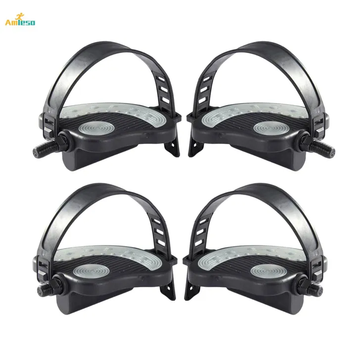 Exercise%20Bike%20Bicycle%20Pedals%20with%20Adjustable%20Straps%20Short%2014mm%20spindle%20-%20Image%207
