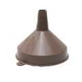 Plastic Funal -Brown. 