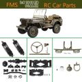 1:6 1941 Mb Scaler Control Toys Rc Car Parts. 