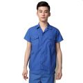 Work Clothes Suit Men's and Women's Summer Thin Long Sleeves Shirt Short Sleeve Wear-Resistant Construction Site Work Clothes Labor Protection Clothing Customization. 