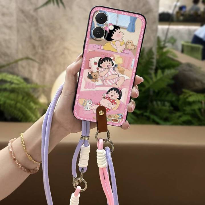 Back%20Cover%20Cute%20Phone%20Case%20For%20Tecno%20Spark%20GO2/Tecno%20POP10%204G%20Soft%20case%20Crossbody%20Cartoon%20Graffiti%20Full%20wrap%20Lanyard%20TPU%20-%20Image%2010