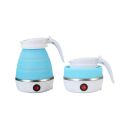Foldable Electric Kettle Mini Food Stainless Steel Silicone Kettle Travel Home Automatic Power Off Easy to Carry Simple Operation. 