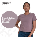 Amante Essential Crop Tee. 