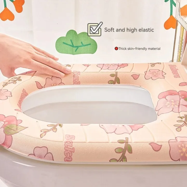Waterproof%20Printed%20Toilet%20Seat%20Cushion%20All%20Year%20Round%20Universal%20Household%20Eva%20Silicone%20Foam%20Toilet%20Seat%20Cover%20-%20Image%203