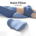 Chair Backrest Pillow Ergonomic Lumbar Support Cushion Soft Comfortable Sleep Lumbar Pillow Seat Cushion Car. 