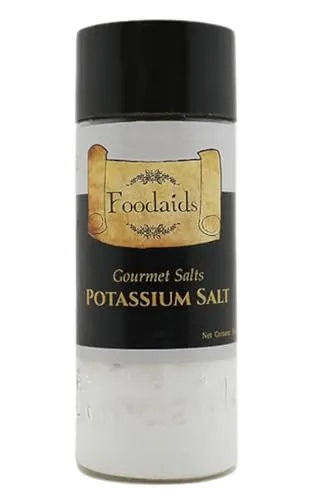 Foodaids Potassium Salt (100 GM)[Good for BP Patients and Joint pain] Sodium free salt substitute for cooking(FROM INDIA)JEZ